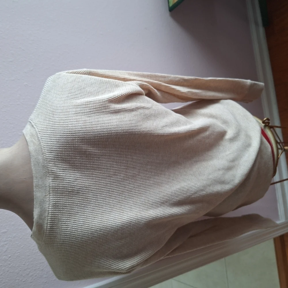 Time and Tru  long sleeve Waffle top